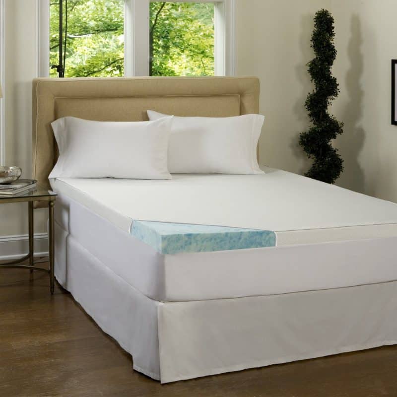 Simmons Beautyrest 3-inch Gel Memory Foam Mattress Topper