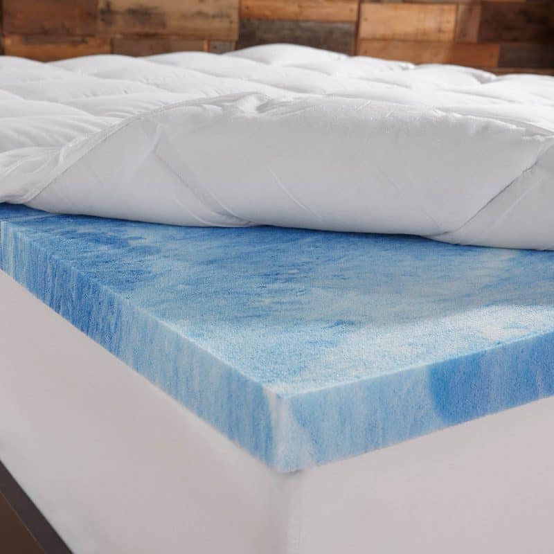 Sleep Innovations 4-Inch Dual Layer Mattress Topper