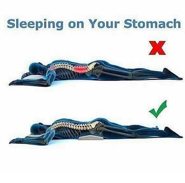 sleep on your stomach