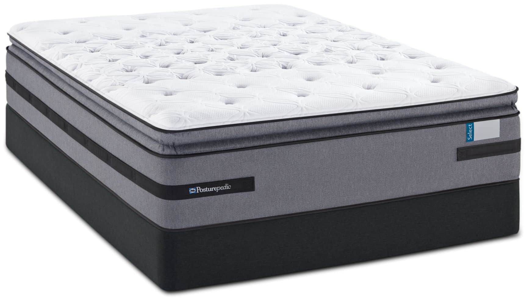 sealy posturpedic ultimate pillowtop mattress blacl