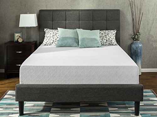 Zinus Gel-Infused Green Tea 12 Inch Memory Foam Mattress