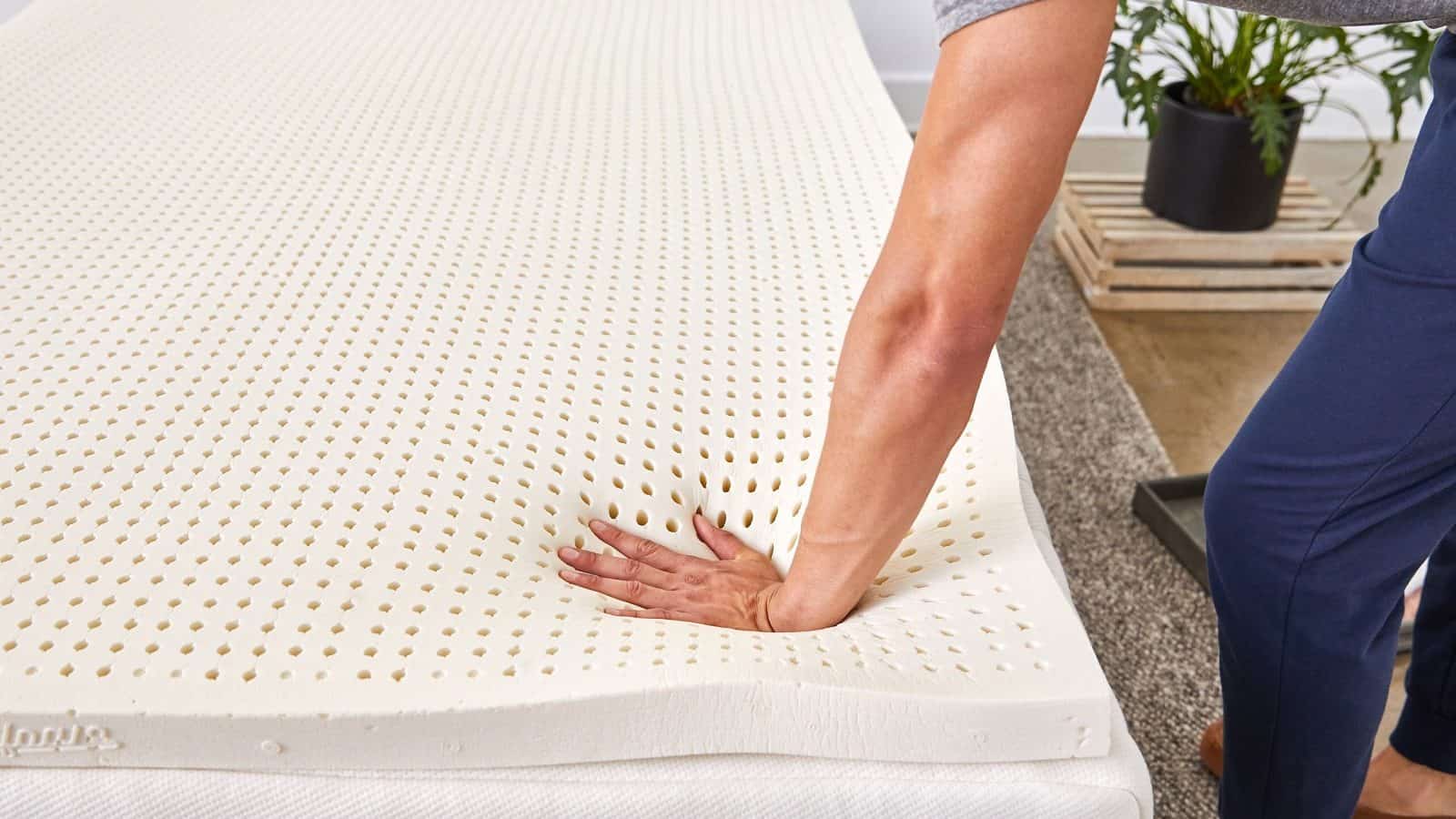 latex mattress sleep hot