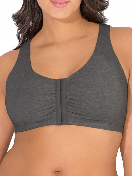 ruit and Loom Cotton Pullover Sport Bra for Women