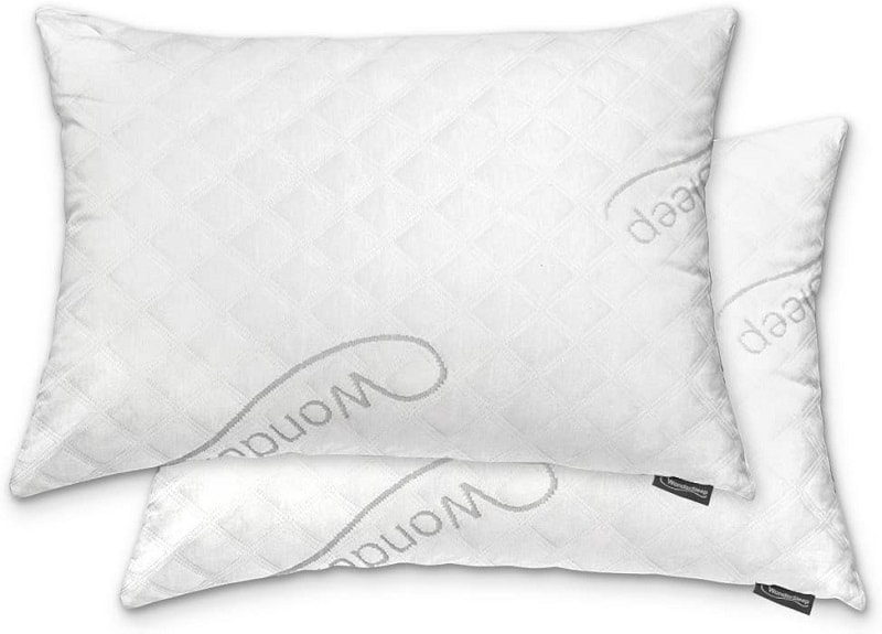 WonderSleep Premium Adjustable Shredded Memory Foam Pillow